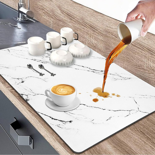 Dish drying mat - dish, for